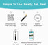 Vivoo | The #1 Urine Test Strips & Keto Strips with App | Advanced Home Tracking for Nutrition, Ketones, Hydration, pH, and More | 1 Month / 4 Tes...