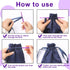 Sliverdew 12 Pieces That Purple Thang Sewing Tools Quilting Supplies Multifunctional Sewing Purple Thang Sewing Accessories and Supplies for Sewin...