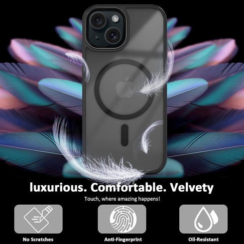 for iPhone 14 Case, iPhone 13 Case, Magnetic Phone Case Compatible with MagSafe, Military-Grade Heavy Duty Protection Phone Case for iPhone 13/14 ...
