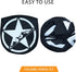 Wrangler, Gladiator Accessories JL,JT,JK,TJ,LJ,YJ Windshield Sunshade, fits Every Year Wrangler 1985-2025 Custom fit, Heat Shield Sun mat...