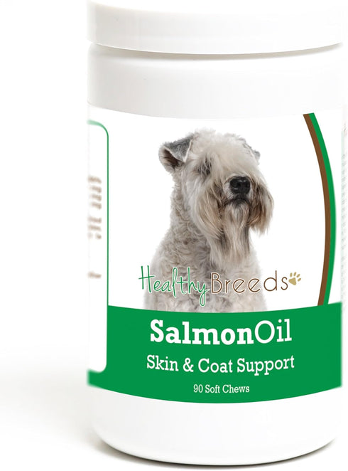 Healthy Breeds Soft Coated Wheaten Terrier Salmon Oil Soft Chews 90 Count...