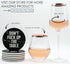 Clever & Funny Coasters for Drinks Absorbent with Box Holder - 6 Piece Ceramic Black Marble Coaster Set - Man Cave Decor...
