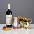 Twine Mulled Wine Glass for Hot Toddies and Cocktails, Clear Glass Mug with Gold Plated Stainless Steel Handle, 12 Oz Set of 1...