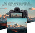 kinokoo Tempered Glass Film for Canon EOS 200D/EOS Rebel SL2/250D/Rebel SL3/200D II Crystal Clear Film Canon 200D 250D Screen Protector Bubble-fre...
