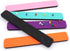 Felt Bulletin Board Bar Strip 0.5 Inch Thick Self-Adhesive Pin Board Bar 13 Inch in Length with 14 Pushpins, 5 Colors Bars...