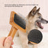 Oumefar Healthy Bamboo Dog Hair Comb Pet Wooden Brush Massage Grooming Slicker Brush with Rounded Bristles(Charged)...