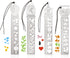 4 Pieces Metal Stencil Bookmark for Bullet Journal Stencils 5.5 x 1 Inch Stencil Template for DIY, Engraving, Painting, bullet journals supplies...