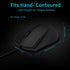 Rapoo Silent Wired Mouse, 1000 DPI 5ft Cord Quiet Button Optical Computer Mouse, Left Right Hand Use, for Laptop Chromebook Mac Notebook, Matte Bl...