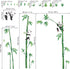 wondever Panda and Bear Wall Stickers Bamboo Green Plants Peel and Stick Wall Art Decals for Baby Nursery Kids Bedroom (H: 46 inches)...