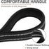 PUPTECK Reflective Short Dog Leash - 3 Packs 2.5ft/ 1.5ft/ 1ft Nylon Dog Leash with Strong Clip, and Soft Padded Handle, Durable Training Leash fo...