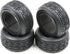 HOBBYSOUL 1/10 On Road Tires Arrows Soft Rubber Tyres Height 65mm fit 1/10 Traxxas HSP Tamiya HPI Kyosho RC On Road Run-flating Car, Pack of 4...