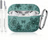 for Airpods Pro 2nd Generation Case - Butterfly Flowers Engraved Case for Airpods Pro Case Cover - Silicone Case Compatible with Airpods Pro 2 Cas...