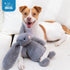 Best Pet Supplies Interactive Bunny Buddy Dog Toy with Crinkle and Squeaky Enrichment for Small and Medium Breed Puppies or Dogs, Cute and Plush -...