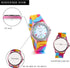 Lancardo Women's Quartz Watch Rhinestone Rainbow Color Silicon Jelly Fun Play Colorful Casual Dress Wrist Watches...