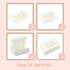 Pop Fizz Designs Flower Girl Proposal Box Set (2 Pack) | Marble Style...