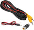 DALLUX Backup Camera RCA Video Cable,Car Reverse Rear View Camera Video Cable with Detection Wire(20FT/6m),AV Extension Cable with RCA Video Femal...