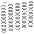 50 PCS Nitrile Rubber O Ring 26mm OD 22mm ID 2mm Width, Metric Buna-N NBR Sealing Gasket Plumbing, Gas, Automotive and Faucet Repair, Resist Oil a...