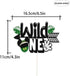 Wild One Mouse Cake Topper, 1st Birthday Jungle Animals Theme Party Decor Supplies for Boys Girls Kids,Cute Mouse leaf 1st Party Decor....