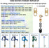 850 Sb Parts Kit Yard Water Hydrant Repair Kits & 8842 Plunger Fit for Simmons 800LF 800SB 4800LF 5800LF 6800LF Series Frost Proof Landscape Outdo...