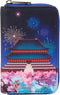 Loungefly DISNEY MULAN CASTLE ZIP AROUND WALLET...