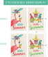 2 Pack Summer Garden Flags 12x18 Double Sided, Vertical Burlap Hello Summer Flamingo Garden Flag, Gnome Yard Flag for Home Outdoor Seasonal Decor...