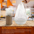 SCENGCLOS Nut Milk Bags, 12"x12", 2 Pack, Reusable Nylon Food Strainer, Multi-use Food Grade Filter for Almond Milk, Juice, Tea, Cold Brew Coffee(...