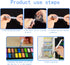 12 PCS Watercolour Brush Pens, Refillable Ink and Water Brush Pens for Paints, Artists, Painting, Calligraphy...
