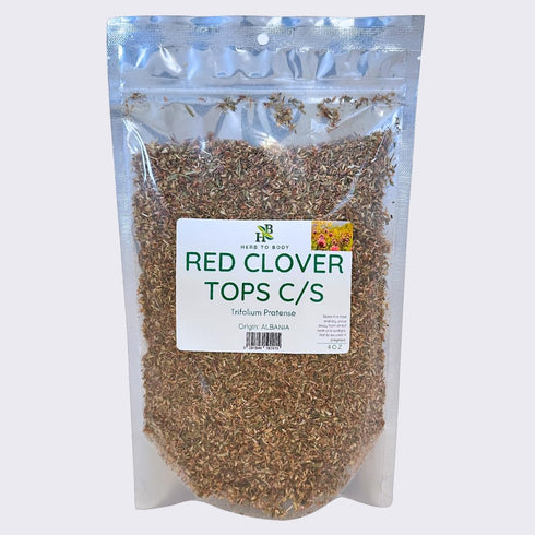 Red Clover Tops C/S | Cut & Sifted | Trifolium Pratense | Wildcrafted | 4oz...
