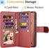 Takfox Wallet Case for iPhone 11, iPhone 11 6.1 Leather Wallet Case with ID Credit Card Holder Slots Folio Flip Kickstand Detachable Magnetic Phon...