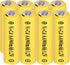 8 Packs 1.2V AA 900mAh Ni-CD Rechargeable Solar Light Batteries for Outdoor Solar Lights, String Lights, Garden Lights, Solar Wall Lights...