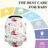 Stretchy Baby Car Seat Cover for Baby Boys and Girls, Multiuse - Nursing Breastfeeding Covers, Shopping Cart/High Chair/Stroller Covers, Infinity ...