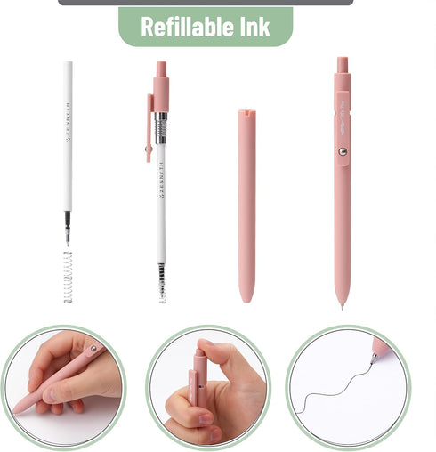 Mr. Pen- Bible Highlighters and Pens, 8 Pack, Gel Highlighters, Bible Highlighters No Bleed, Bible Journaling Kit, Gel Highlighter No Bleed Throug...