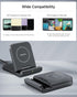 Wireless Charger for Samsung Z Flip 6, SwanScout 501S, Foldable Fast Wireless Charging Stand for Galaxy Z Flip 6/5/4/3, Charging Station for Samsu...