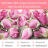 Goofoo Dried Rose Buds Rose Tea, Edible Whole Dry Roses, Premium Loose Leaf Flowers Herb, Natural Healthy Herbal Tea Beverages, Ideal for Gift, 2....