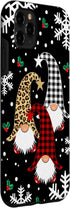 iPhone 11 Pro Max Gnomes Buffalo Plaid Leopard Christmas Tree Santa Xmas Case...