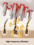Electric Hair Oil Applicator with 12 Teeth, 7 Liquid Dispensing and 15ml High Capacity, Hair Oil Applicator and Scalp Massager, Advanced Scalp Car...