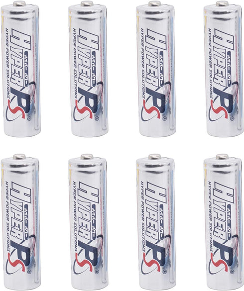 AA Size Battery Placeholder Conductor Fake Dummy Battery Setup Shell(8-Pack)...