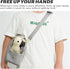 Pet Carrier Shoulder Strap - Lightweight and Comfortable Pet Carrier Accessory for Easy Travel - Reduces The Burden of Carrying Your Pet (Grey)...