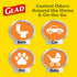Glad Trash Bags, Small Garbage Bags - OdorShield 4 Gallon White Trash Bag, Febreze Fresh Clean - 26 Count...