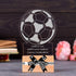 6 PCS Sports Soccer Ribbons for Crafting, 3/8" Width Grosgrain Ribbon Black White Stripes Ribbon Soccer Ball Craft Ribbons for Sports Party Decor ...