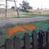 CREATCABIN Metal Rusty Running Squirrel to Screw in Wood Rust Silhouette Squirrel Decor Art Ornament Exquisite Animal Sculpture Tree Stake Decorat...