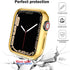 BOTOMALL Compatible with Apple Watch Case 41mm Series 9 (2023) Series 8 Series 7 Soft Flexible TPU Thin Lightweight Protective Bumper for iWatch [...