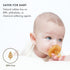 Natursutten Pacifiers 6-12 Months - 1-Pack Original Shield Round Nipple Natural Rubber Safe & Soft BPA-Free Pacifiers for Breastfeeding Babies - N...