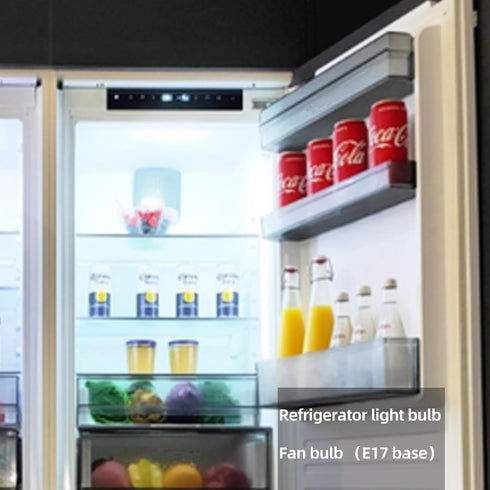 Led Bulb KEI D28X KEL 2816X 2815 Freezer Light Refrigerator 100-265v E17 3.8w 40w Halogen Equivalent Appliance Daylight White 6000K Pack of 2...