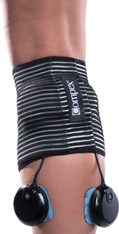 Compex Electrode Wraps - Hold Electrodes in Place During Physical Activity - for Edge, Performance, Sport Elite, Wireless Muscle Stimulators (4 Wr...