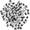 200pcs 7mm Yin Yang Tai Chi Acrylic Beads for Jewelry Making, Spacer Beads for DIY Bracelet Craft Making Supplies (7mm)...