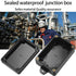 Project Box, 4pcs Junction Boxes, IP65 Waterproof Electrical Boxes, ABS Plastic Dustproof Electrical Project Case Power Junction Boxes with Fixed ...