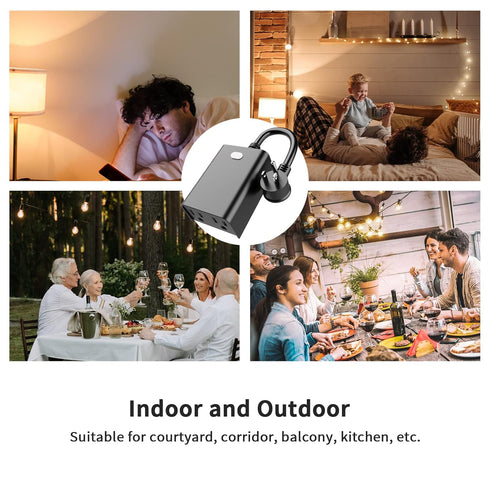 Minoston Outdoor Smart Plug Wi-Fi Plugs Outlet with 2 Individual Control Sockets, Weather-Resistance, Work with Alexa, Google Assistant, 125V, 2.4...
