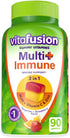 Vitafusion Multi+ Immune Support* – 2-in-1 Benefits & Flavors – Adult Gummy Vitamins with Vitamin C, Zinc, Daily Multivitamins, 90 Count...