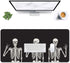 Britimes Black Skull Large Mouse Pad Non-Slip Desk Pad Keyboard and Mouse Desk Mat Gaming Mousepad for Game, Office & Home, 31.5 x 11.8 in...